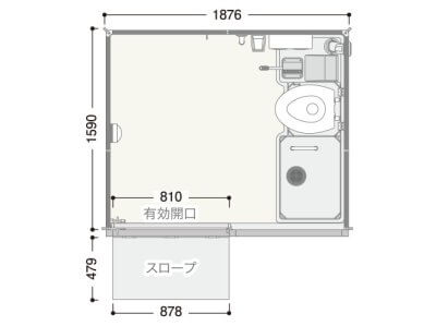 CROSS series | 仮設トイレ