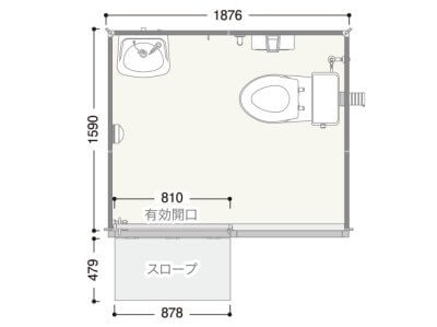 CROSS series | 仮設トイレ