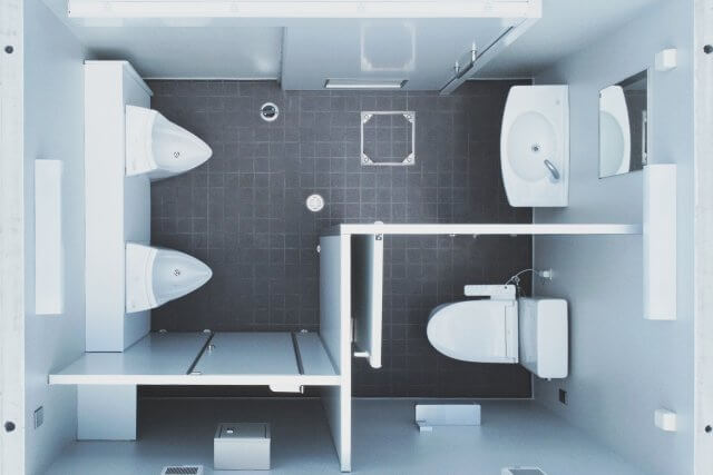 ユニットトイレの特長｜屋外・工場用トイレはトーヨーマテラン㈱