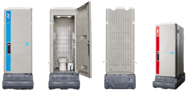 仮設トイレ　快適シリーズ | 仮設トイレ